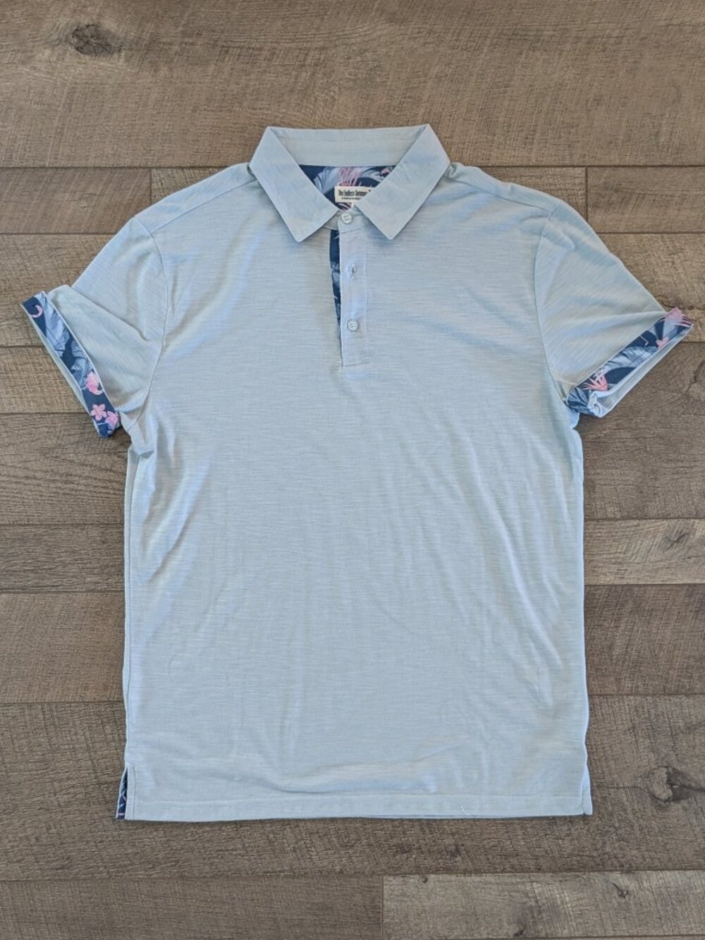 Endless Summer Polo | Gray | Tropical Theme | Small